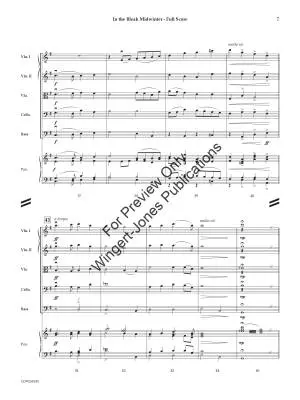 In the Bleak Midwinter - Holst/Pasternak - String Orchestra - Gr. 3.5
