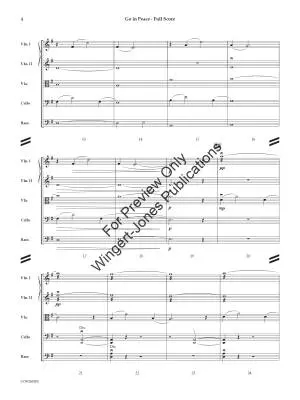 Go in Peace - Peck - String Orchestra - Gr. 3