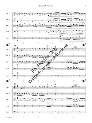 Quicksand - Holbrook - String Orchestra - Gr. 3.5