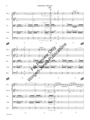 Quicksand - Holbrook - String Orchestra - Gr. 3.5