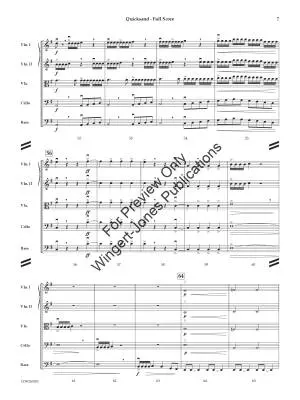 Quicksand - Holbrook - String Orchestra - Gr. 3.5