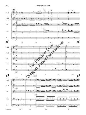 Quicksand - Holbrook - String Orchestra - Gr. 3.5