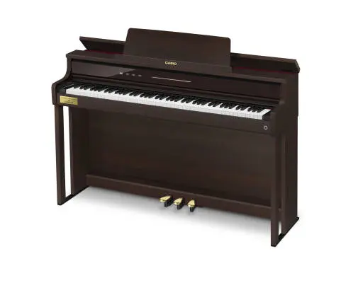 AP-750 Celviano 88-Key Digital Piano - Brown with Cabinet and Bench