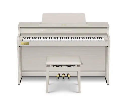 Casio - AP-750 Celviano 88-Key Digital Piano - Grey with Cabinet and Bench