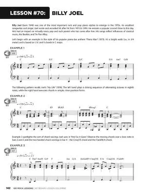 100 Rock Lessons - Edstrom/Lowry - Piano - Book/2CDs