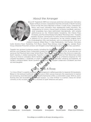 Lo, How a Rose - Praetorius/Tippette - String Orchestra - Gr. 1.5