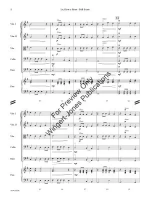 Lo, How a Rose - Praetorius/Tippette - String Orchestra - Gr. 1.5