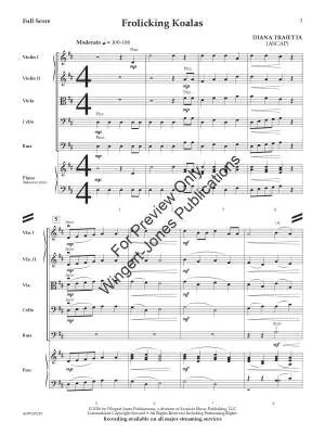 Frolicking Koalas - Traietta - String Orchestra - Gr. 1.5