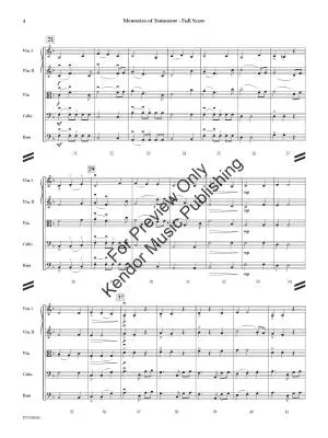 Memories of Tomorrow - Spata - String Orchestra - Gr. 2.5