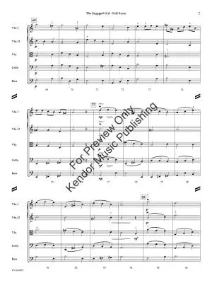 The Engaged Girl (Ukrainian Folk Song) - Bobrow - String Orchestra - Gr. 2