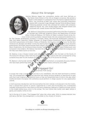 The Engaged Girl (Ukrainian Folk Song) - Bobrow - String Orchestra - Gr. 2