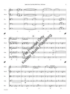 Agent Arco: You Only Shift Twice - Gassi - String Orchestra - Gr. 2.5