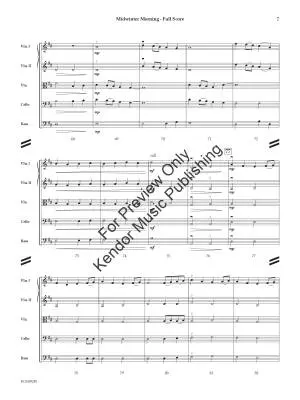 Midwinter Morning - Fryklund - String Orchestra - Gr. 2