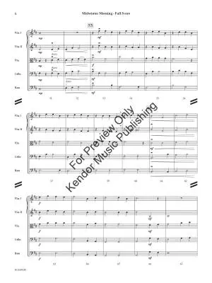 Midwinter Morning - Fryklund - String Orchestra - Gr. 2