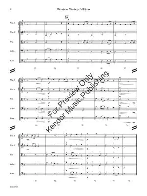 Midwinter Morning - Fryklund - String Orchestra - Gr. 2