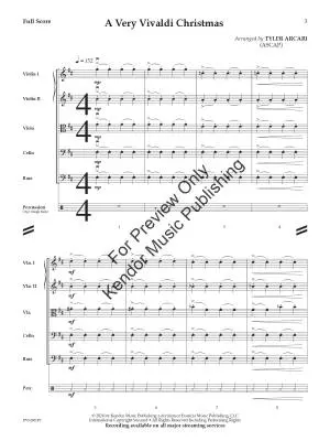 A Very Vivaldi Christmas - Arcari - String Orchestra - Gr. 2