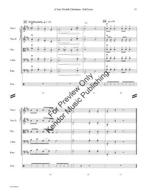 A Very Vivaldi Christmas - Arcari - String Orchestra - Gr. 2