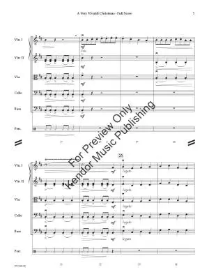 A Very Vivaldi Christmas - Arcari - String Orchestra - Gr. 2