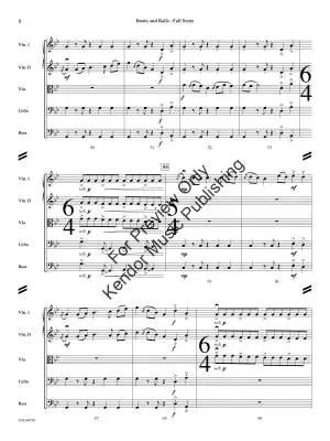 Roots and Rails - Sciaino - String Orchestra - Gr. 5