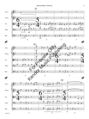 Roots and Rails - Sciaino - String Orchestra - Gr. 5