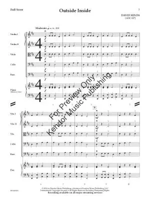 Outside Inside - Hinds - String Orchestra - Gr. 0.5
