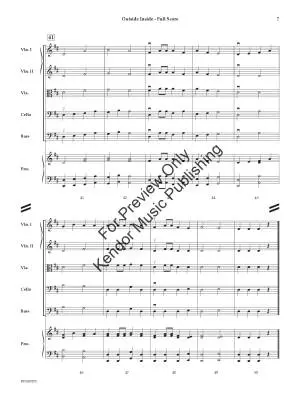 Outside Inside - Hinds - String Orchestra - Gr. 0.5