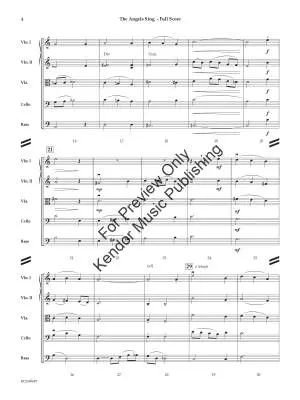 The Angels Sing - Blair - String Orchestra - Gr. 3