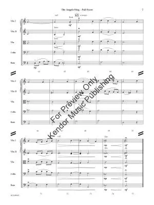 The Angels Sing - Blair - String Orchestra - Gr. 3