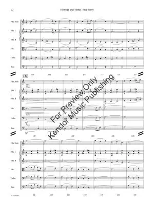 Flowers and Youth (Chinese Folk Song) - Wang - String Orchestra - Gr. 3