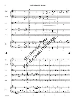 Another Season Ends - Day - String Orchestra - Gr. 3