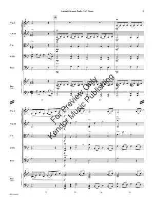 Another Season Ends - Day - String Orchestra - Gr. 3