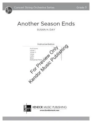 Another Season Ends - Day - String Orchestra - Gr. 3