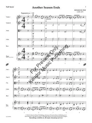 Another Season Ends - Day - String Orchestra - Gr. 3