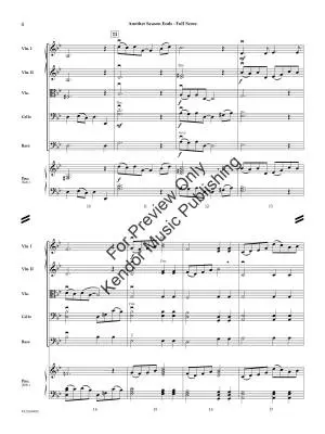 Another Season Ends - Day - String Orchestra - Gr. 3