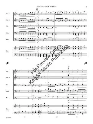 Another Season Ends - Day - String Orchestra - Gr. 3