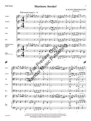 Mariners Awake! - Whittington - String Orchestra - Gr. 3.5