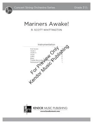 Mariners Awake! - Whittington - String Orchestra - Gr. 3.5