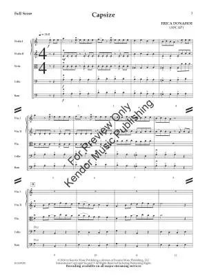 Capsize - Donahoe - String Orchestra - Gr. 3
