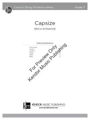 Capsize - Donahoe - String Orchestra - Gr. 3