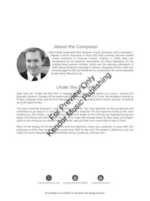 Under the Big Tent - Arnett - String Orchestra - Gr. 3