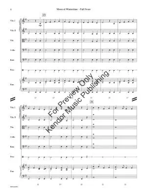 Moon of Wintertime - Monday - String Orchestra - Gr. 1.5