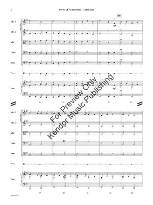 Moon of Wintertime - Monday - String Orchestra - Gr. 1.5