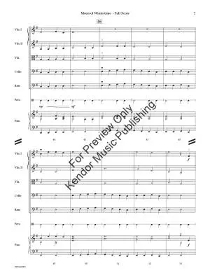 Moon of Wintertime - Monday - String Orchestra - Gr. 1.5
