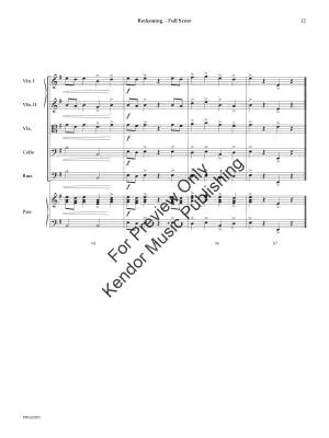 Reckoning - Blair - String Orchestra - Gr. 1.5