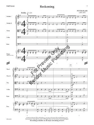 Reckoning - Blair - String Orchestra - Gr. 1.5