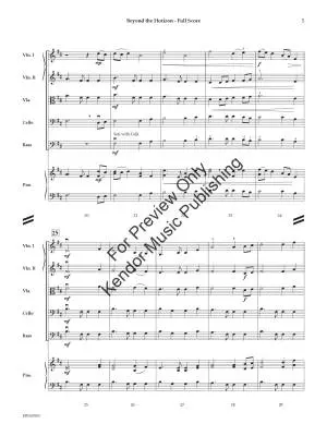 Beyond the Horizon - Neidhold - String Orchestra - Gr. 1.5