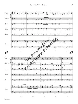 Beyond the Horizon - Neidhold - String Orchestra - Gr. 1.5