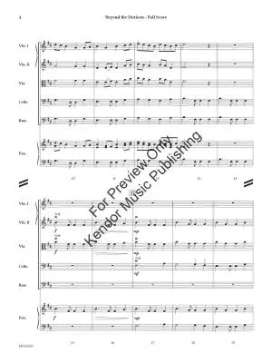 Beyond the Horizon - Neidhold - String Orchestra - Gr. 1.5