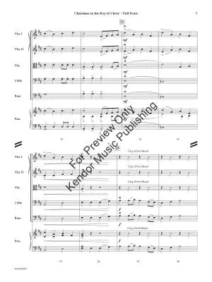 Christmas in the Key of Cheer - Arcari - String Orchestra - Gr. 1