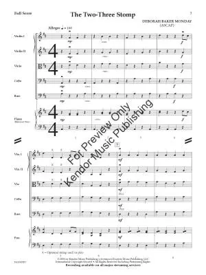 The Two-Three Stomp - Monday - String Orchestra - Gr. 1